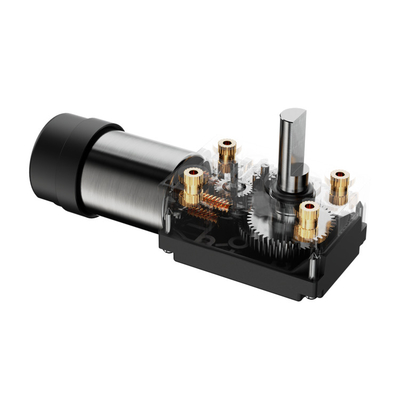 Motor de engranaje de gusano micro DC de 24 V para equipos de comunicación