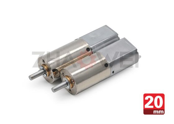 Impulsión de Mini Gearboxes For Medical Pump del CE del SGS, motor del cepillo del metal de DC con 3V 6V 12V